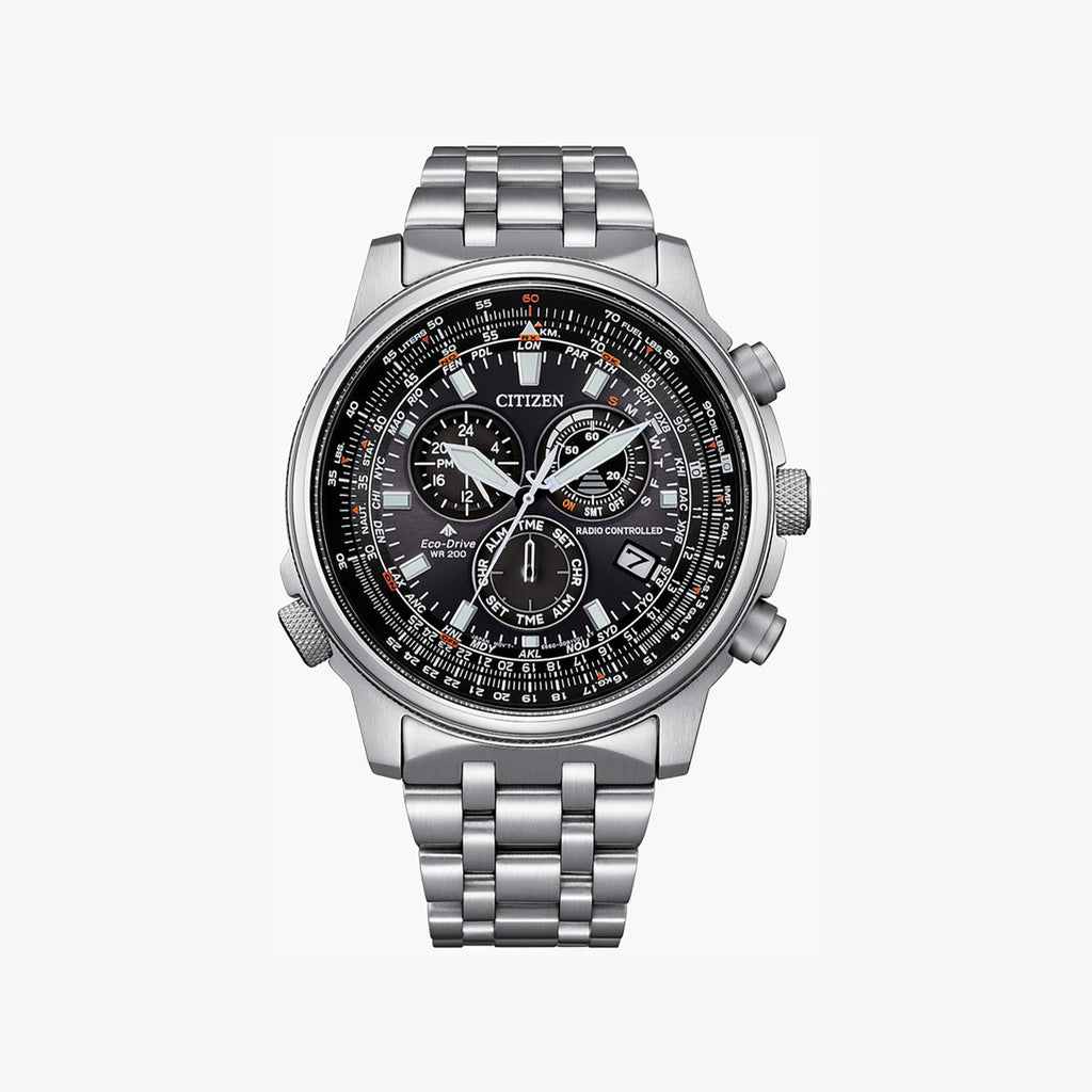 CITIZEN CB5861-59E ELEGANCE - MEN'S STAINLESS STEEL TIMEPIECE WITH MULTIFUNCTIONAL CAPABILITIES