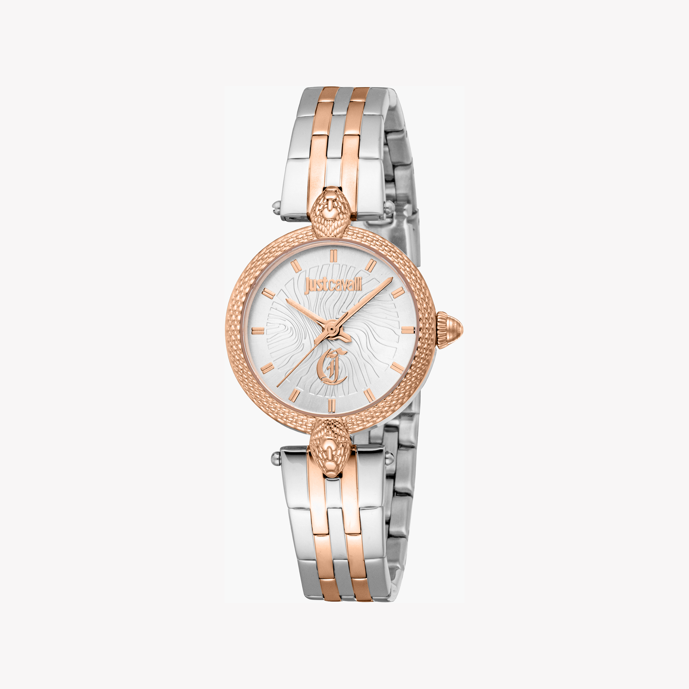 JUST CAVALLI JC1L330M0085 SHIMMERING TIMEPIECE - TWO TONE GLAM FOR EVERY MOMENT!