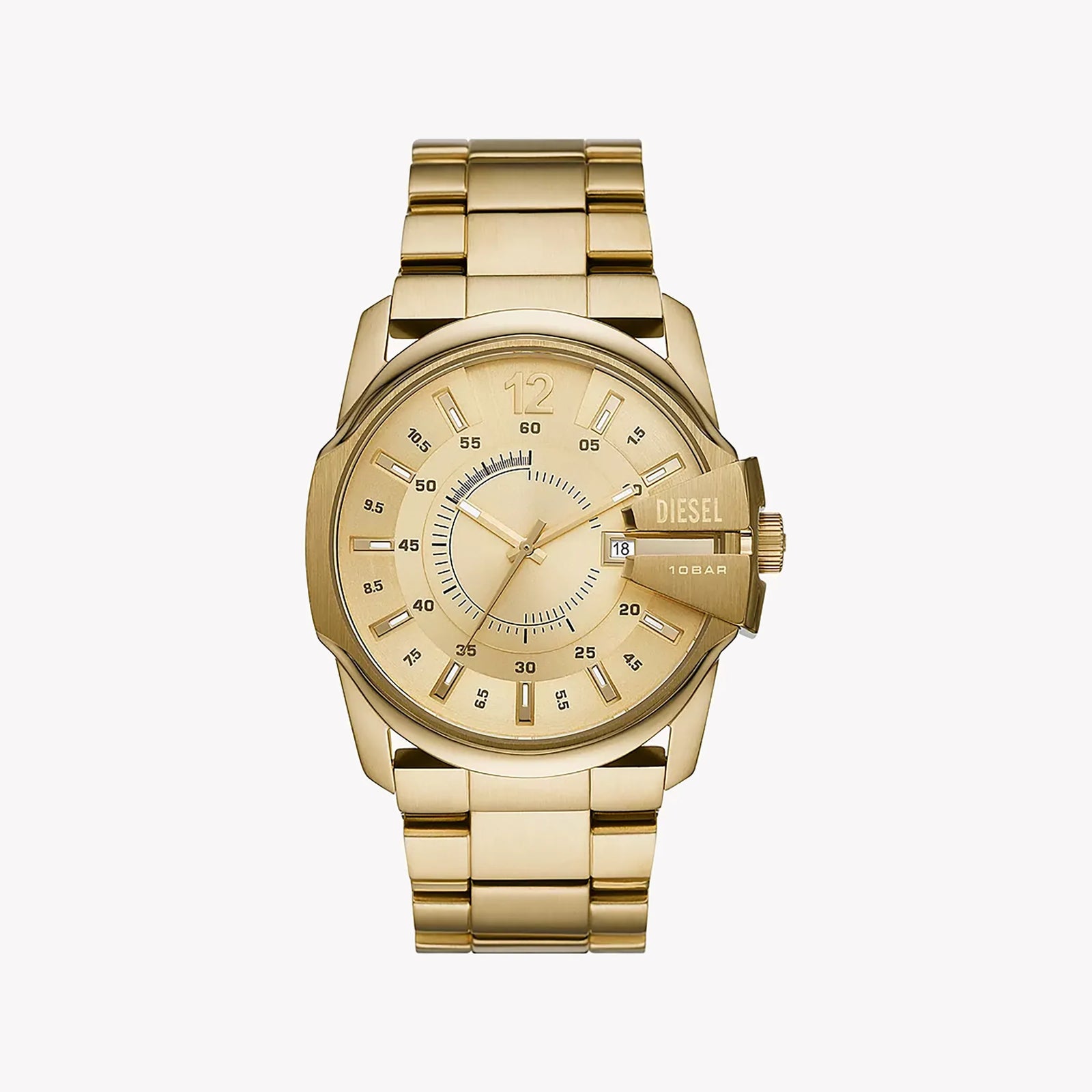 Diesel Men's Gold Stainless Steel Watch, Gold Dial | Dz1952 – i-watch