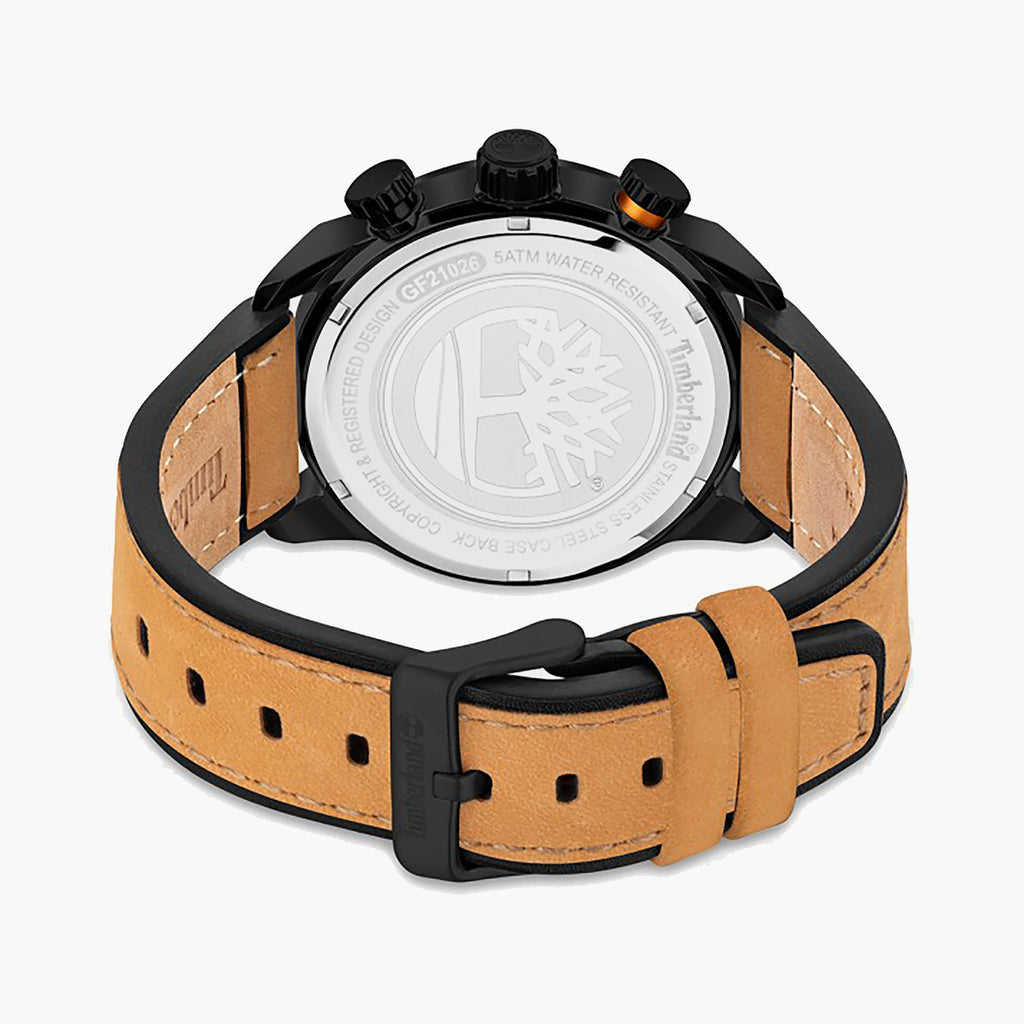 TIMBERLAND TDWGF2102603 RUGGED CHARM - BOLD MEN'S WATCH WITH LEATHER BAND & WATER RESISTANCE-i-Watch-2