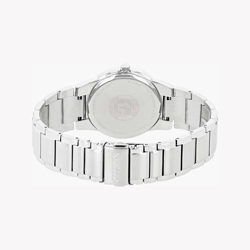 Citizen Men's Stainless Steel Silver Watch, White Dial | Au1060-51a by i-watch