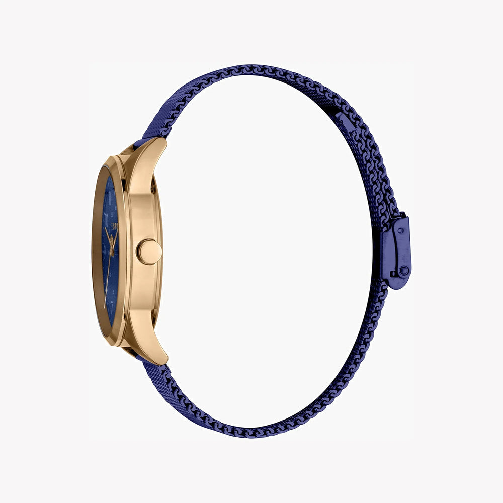 Esprit Men's Blue Stainless Steel Watch, Blue Dial | Es1g046m0085 by i-watch