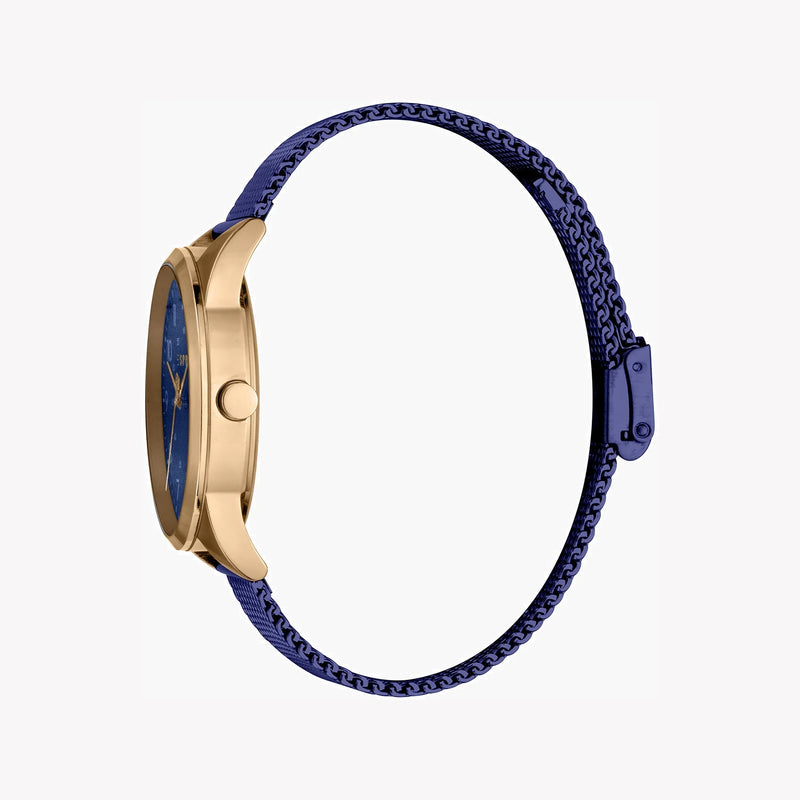 Esprit Men's Blue Stainless Steel Watch, Blue Dial | Es1g046m0085 by i-watch