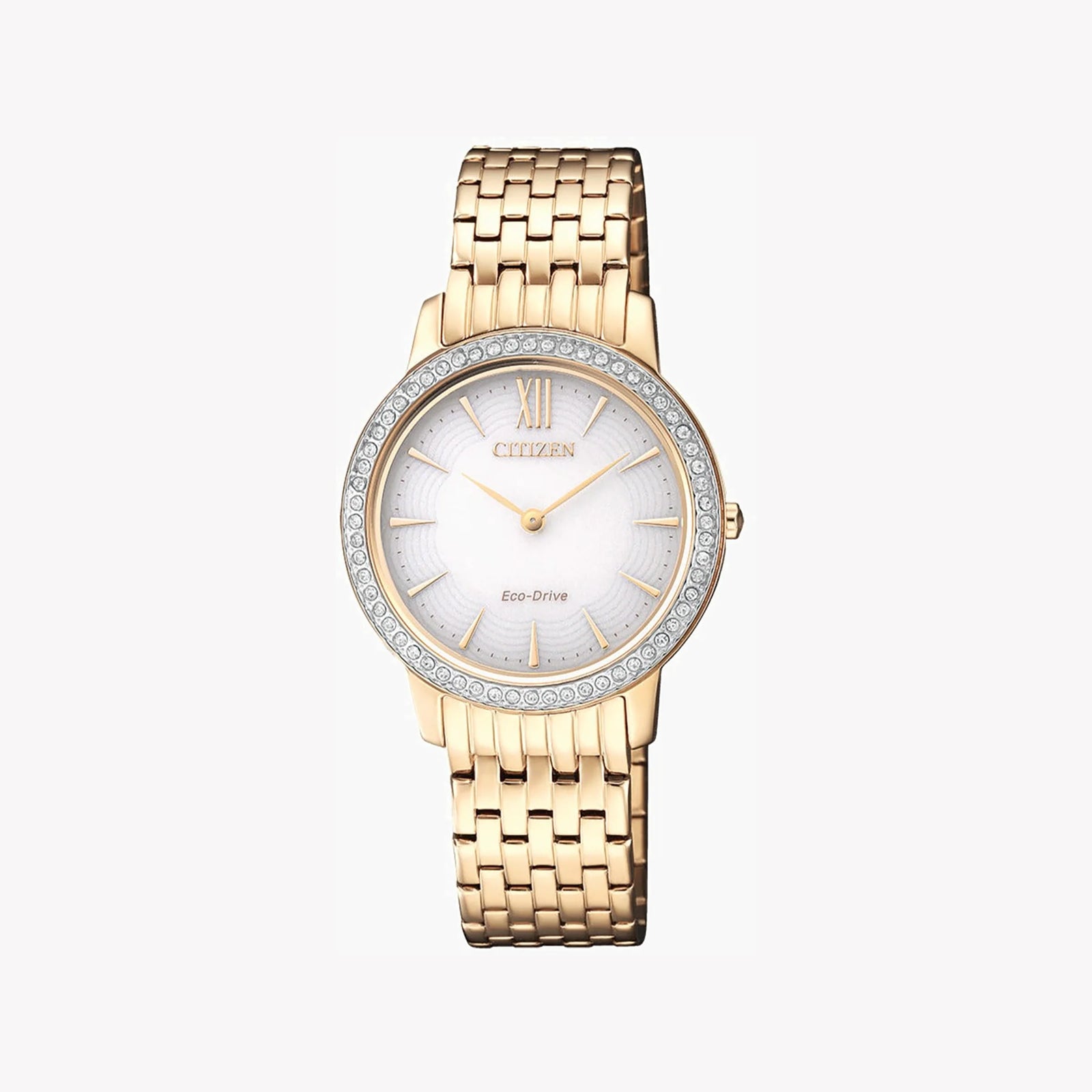 Citizen Ex1483-84a - Elegant Timepiece For The Modern Woman - Silver & Gold Sophistication by i-watch