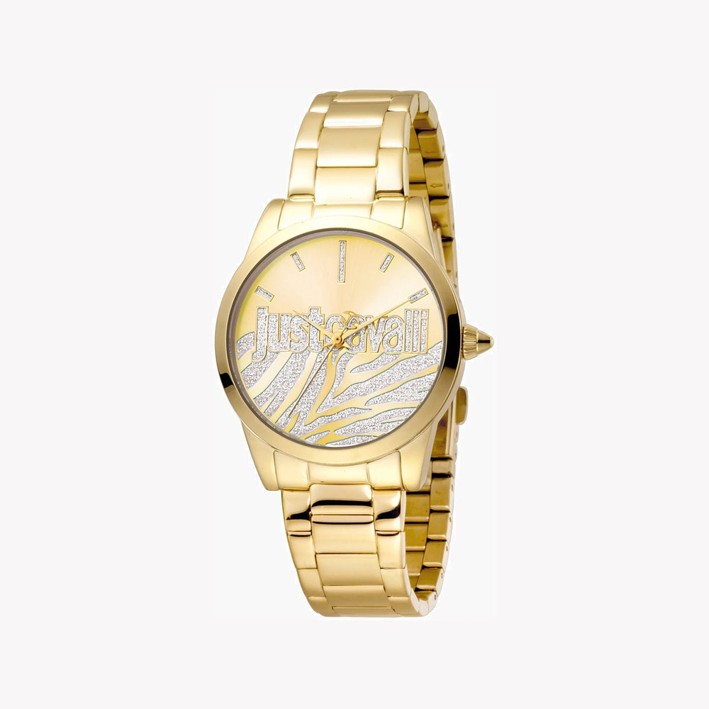 Just Cavalli Women's Gold Watch, Champagne Dial | Jc1l010m0475 by i-watch