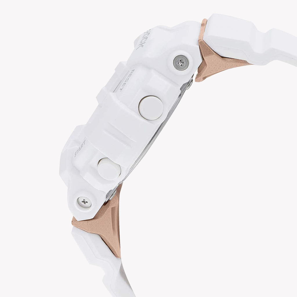 CASIO G-SHOCK GMA-B800-7ADR SPORTY ELEGANCE - MONTRE COMPACTE BLANCHE POUR FEMME avec cadran numérique et fonctionnalités de fitness avancées