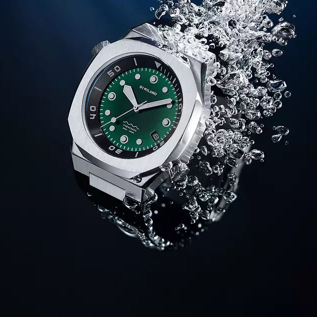 D1 MILANO D1-DVRJ03 Men's Watch - Stylish Green Dial, 43.5mm-i-Watch-4