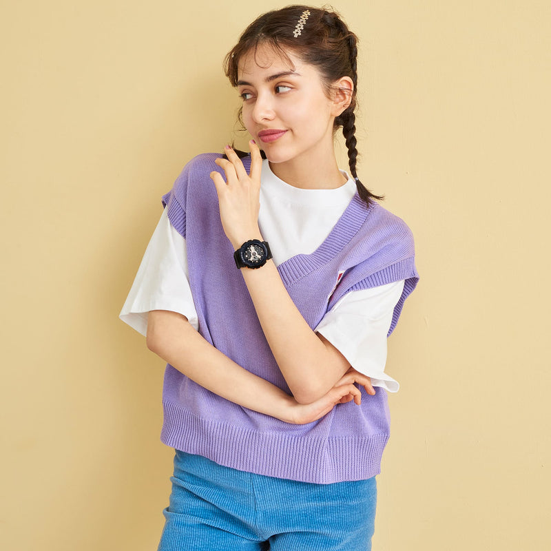 Baby-G Women's Black Resin Watch, Digital Dial | Ba-110xrg-1adr by i-watch