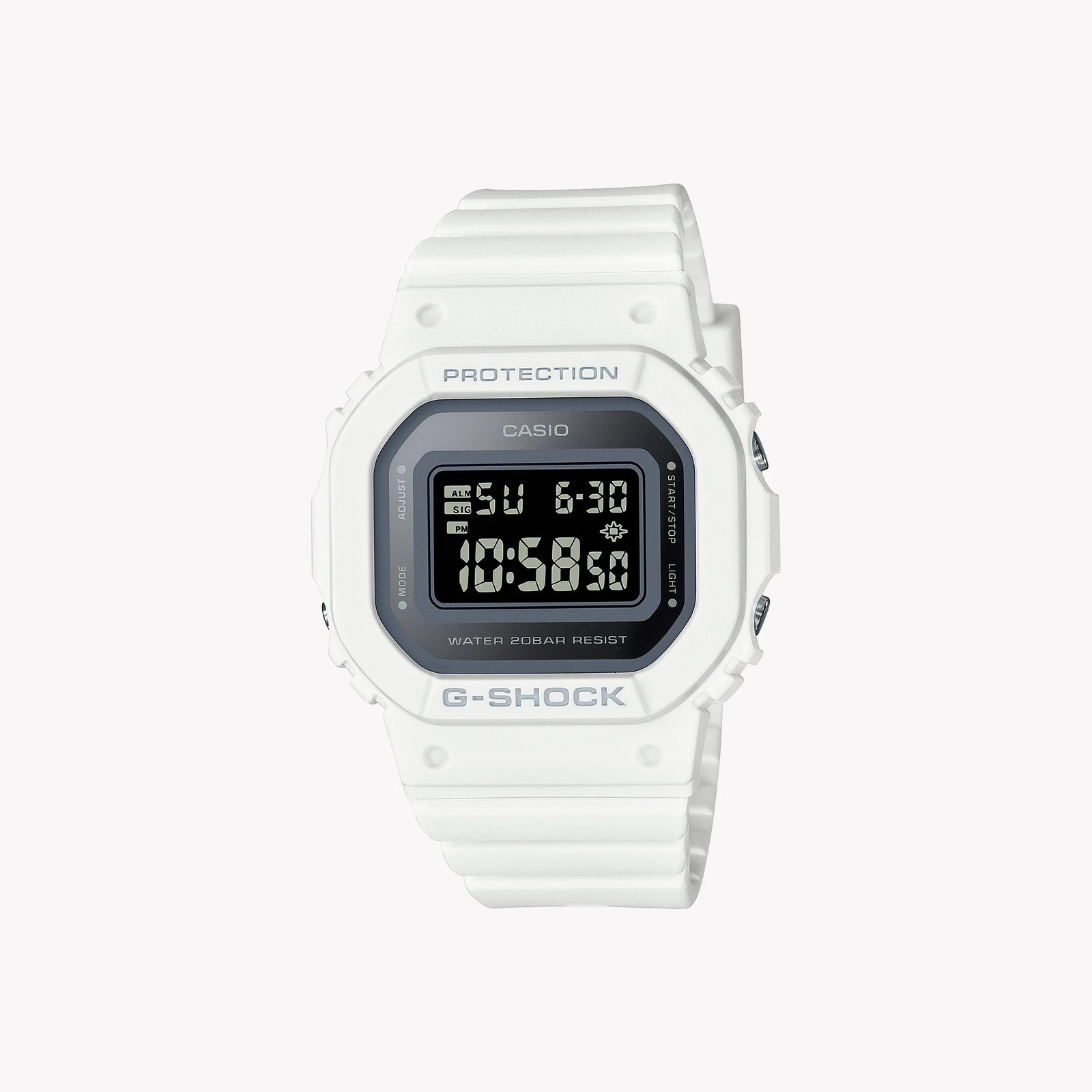 Casio G-Shock Men's White Resin Watch, Digital | Gmd-S5600-7er by i-watch