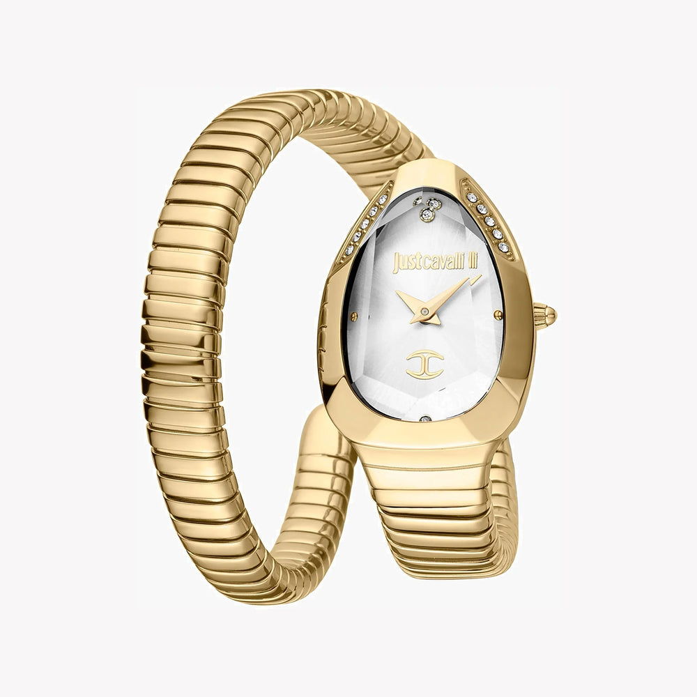 Just Cavalli Women's Gold Stainless Steel Watch, Gold Stainless Steel Case | Jc1l208m0035 by i-watch