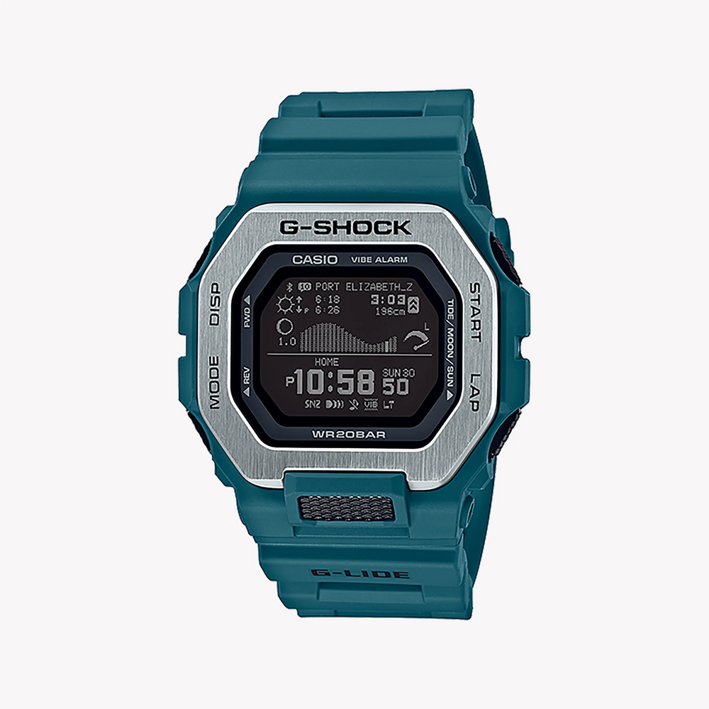 G-Shock Men's Green Resin Watch, Stainless Steel | Gbx-100-2dr by i-watch
