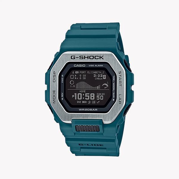 G-Shock Men's Green Resin Watch, Stainless Steel | Gbx-100-2dr by i-watch