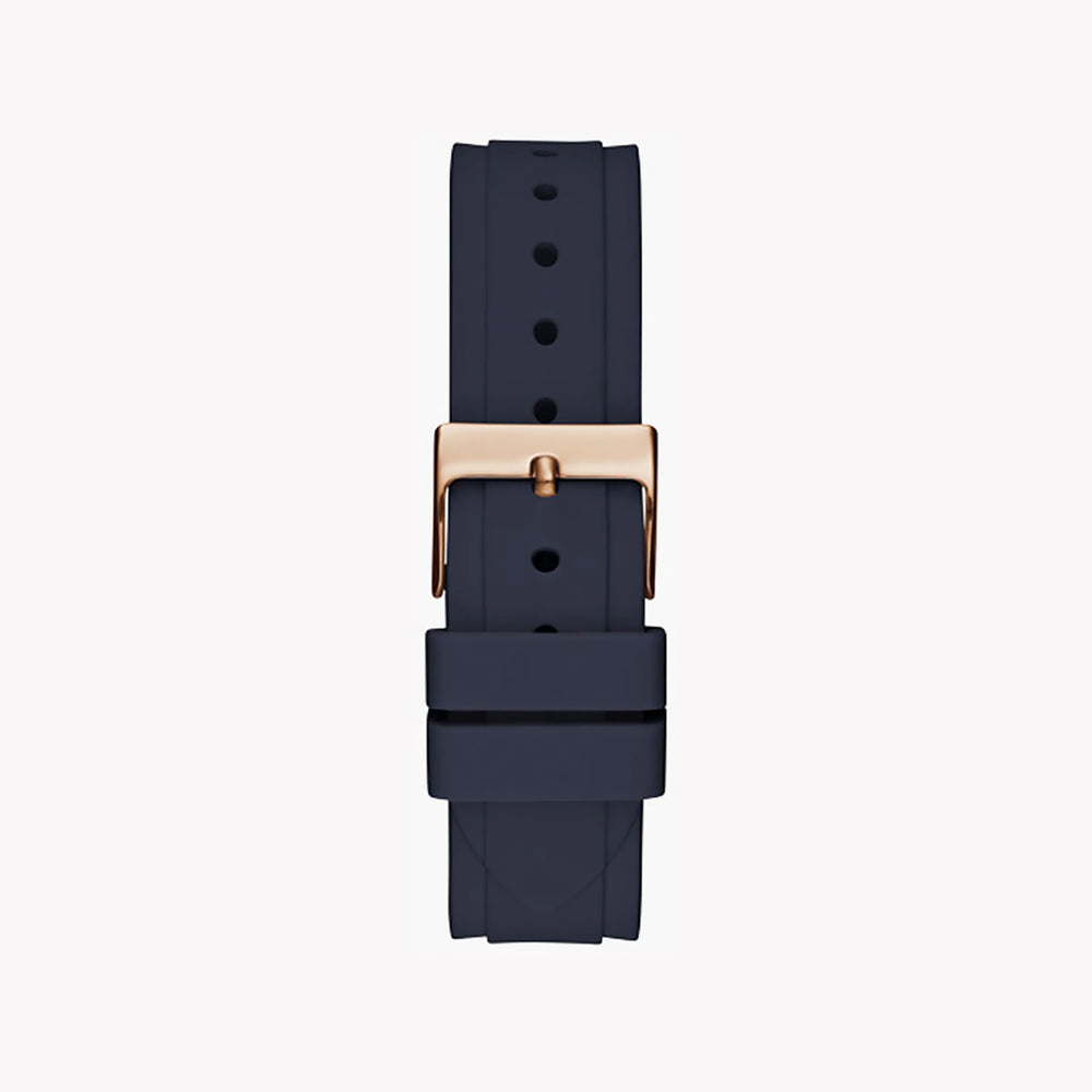 Guess Women's Rose Gold & Blue Silicone Watch | Gw0484l2 by i-watch
