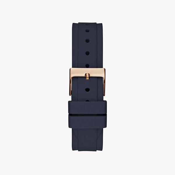 Guess Women's Rose Gold & Blue Silicone Watch | Gw0484l2 by i-watch
