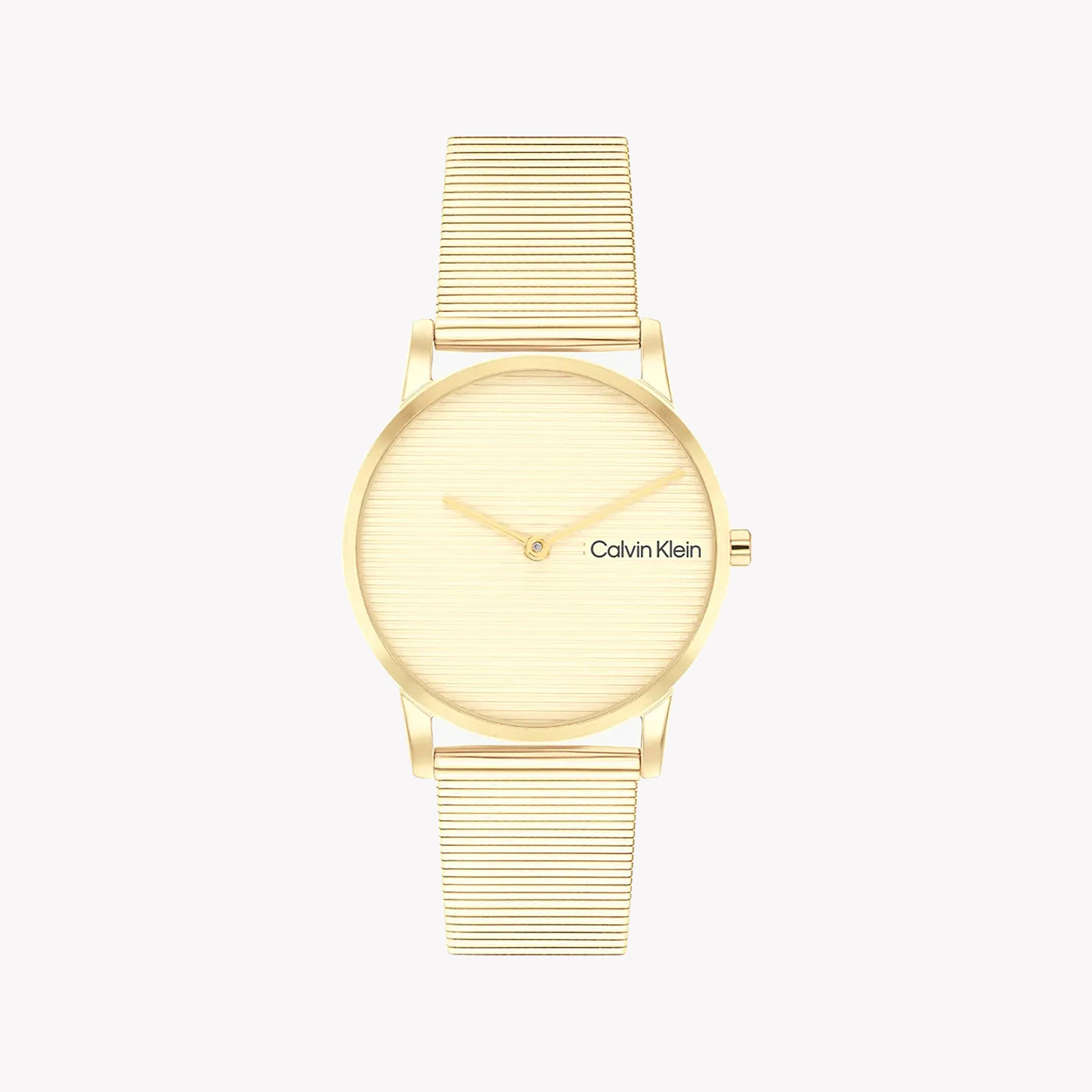 CK CALVIN KLEIN GOLD CHARM - MODERN SOPHISTICATION WOMEN'S WATCH WITH STAINLESS STEEL BAND