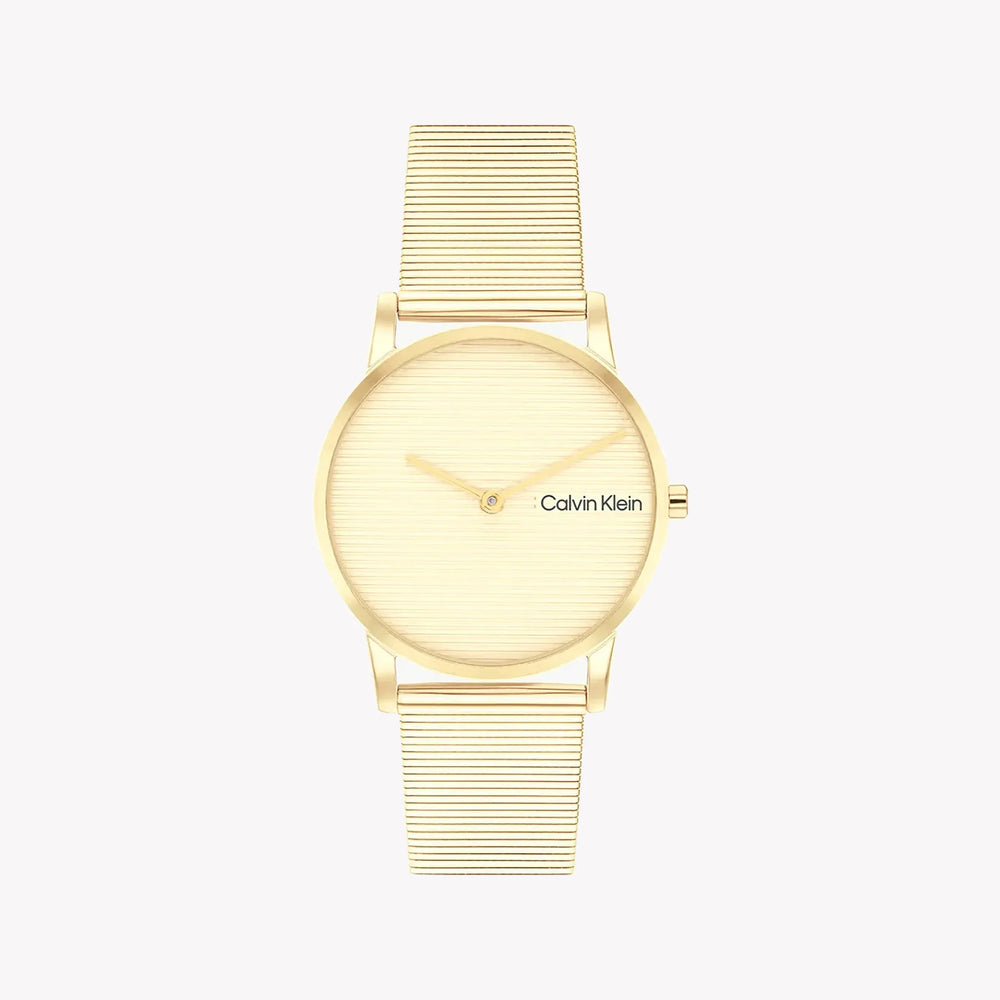 Ck Calvin Klein Women's Gold Watch, Stainless Steel | K7b31d6d by i-watch