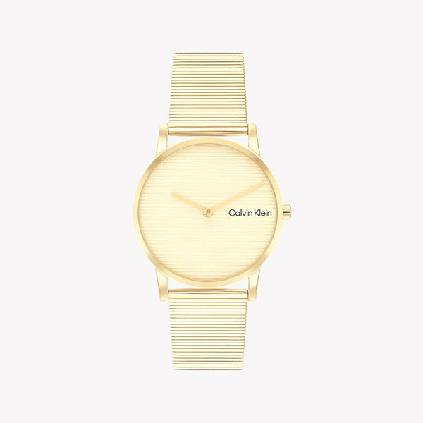 Ck Calvin Klein Women's Gold Watch, Stainless Steel | K7b31d6d by i-watch