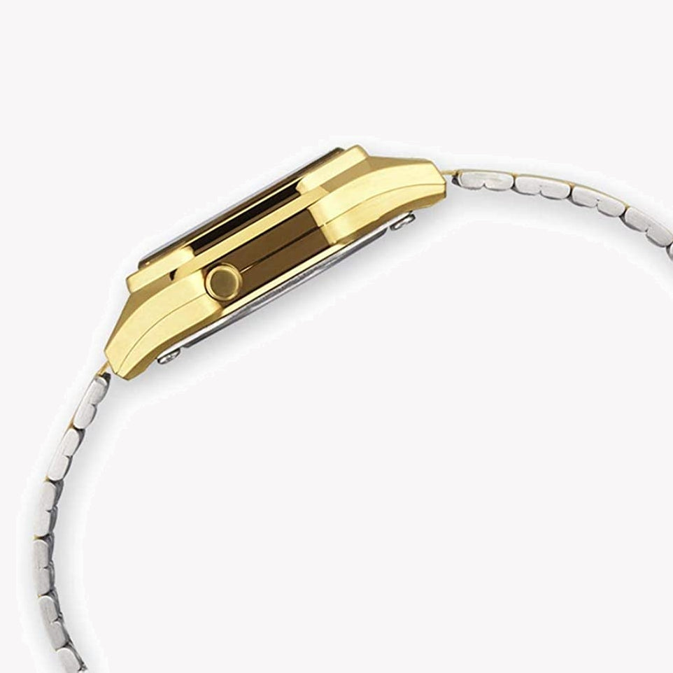 CASIO LA680WEGA-1ER - DYNAMIC ELEGANCE WOMEN'S DIGITAL WATCH IN LUXURIOUS GOLD-i-Watch-2