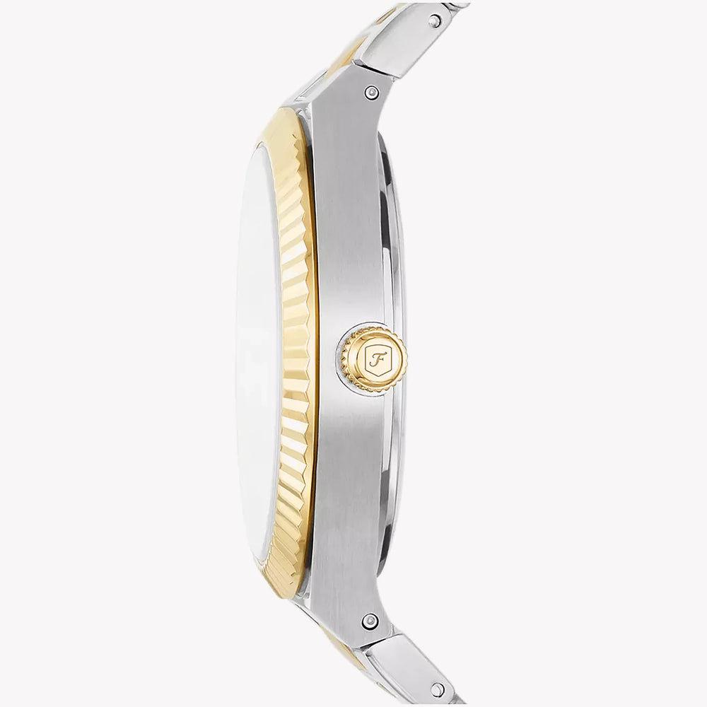 Fossil Women's Silver & Gold Watch, Silver Dial | Es5259 by i-watch
