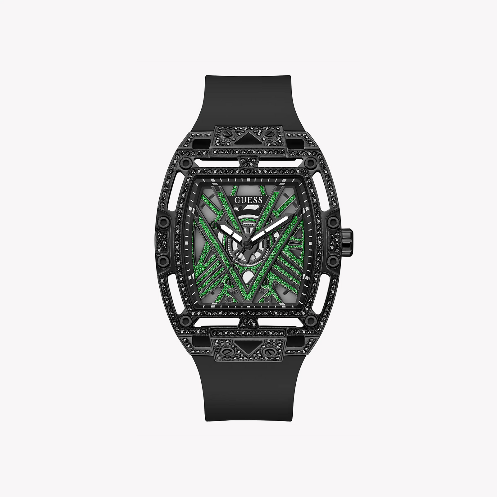 GUESS GW0564G2 BOLD PERFORMANCE - STRIKING BLACK STAINLESS STEEL MEN'S WATCH