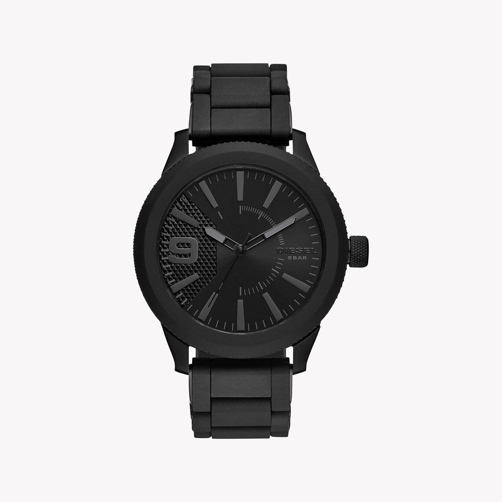 DIESEL DZ1873 BOLD COMMAND - MEN'S BLACK STAINLESS STEEL TIMEPIECE WITH RUGGED STYLE