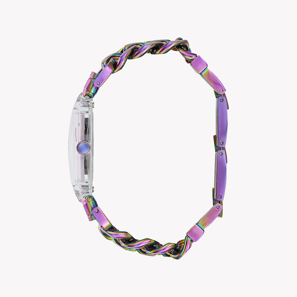 Guess Women's Multicolor Stainless Steel Watch, Pink Dial | Gw0669l2 by i-watch