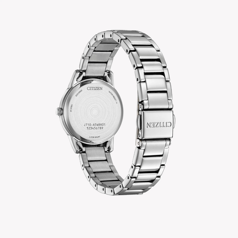 Citizen Women's Silver Watch, Pink Dial | Fe1241-71z by i-watch