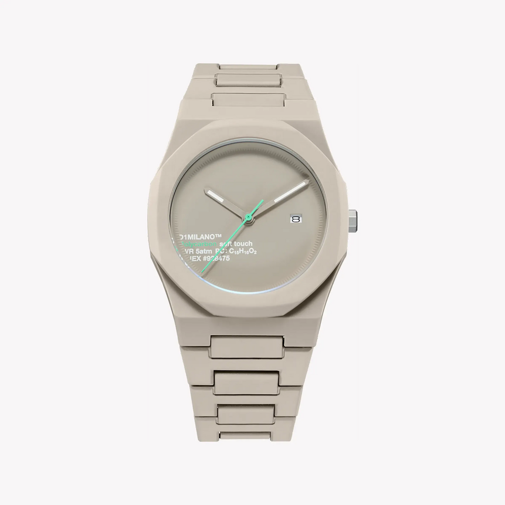 D1 MILANO Unisex Pink Carbon Watch, Quartz Movement | D1-PCBJ30 by i-watch