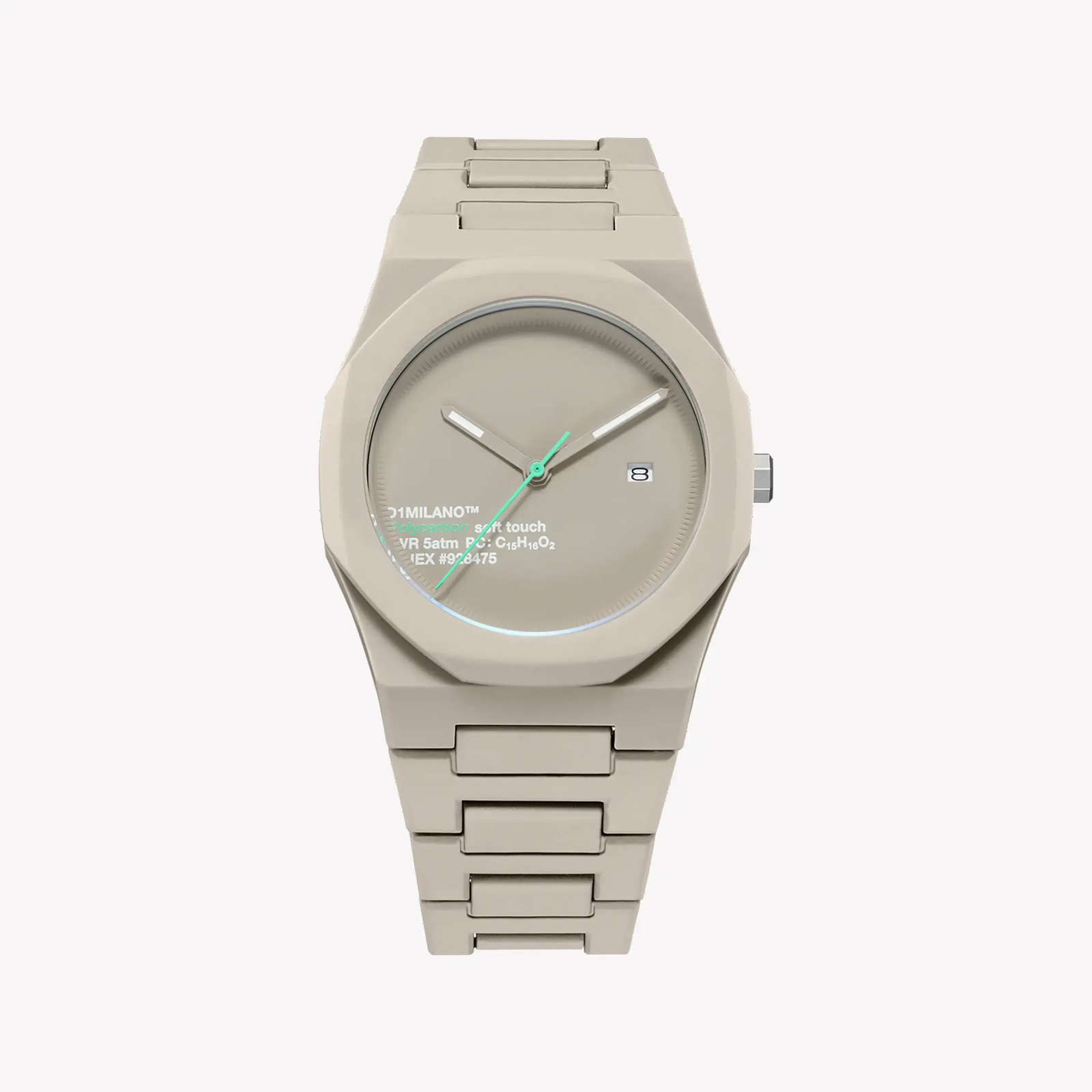 D1 MILANO Unisex Pink Carbon Watch, Quartz Movement | D1-PCBJ30 by i-watch
