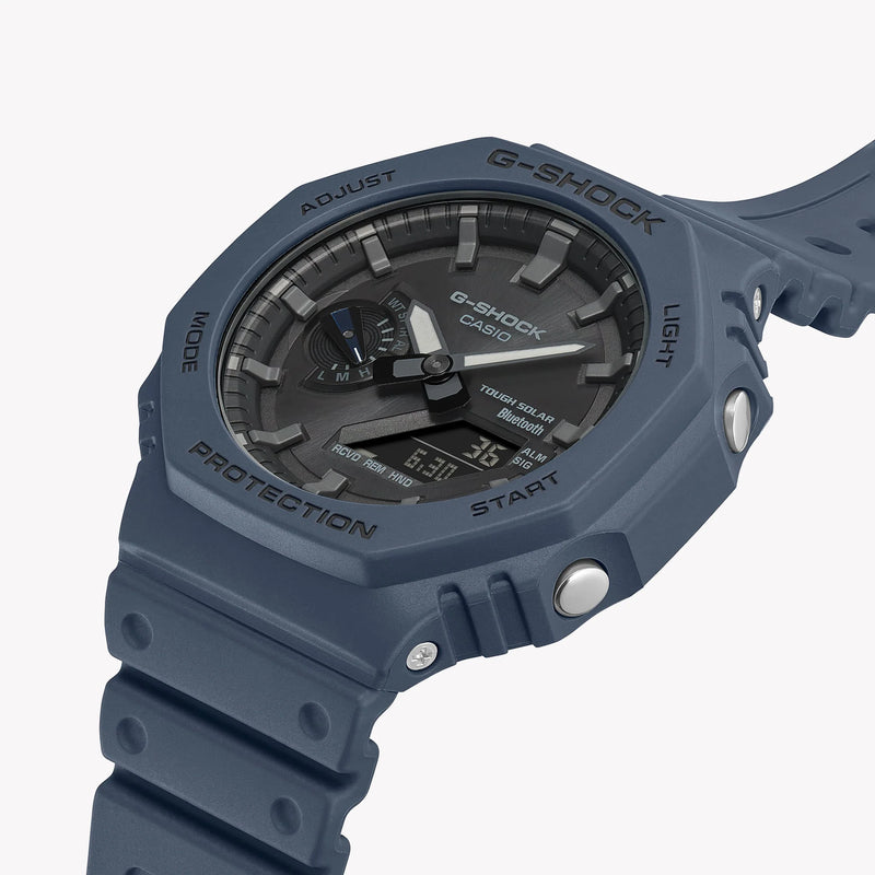 Casio Men's Blue Resin Watch, Carbon & Resin | Ga-B2100-2aer by i-watch