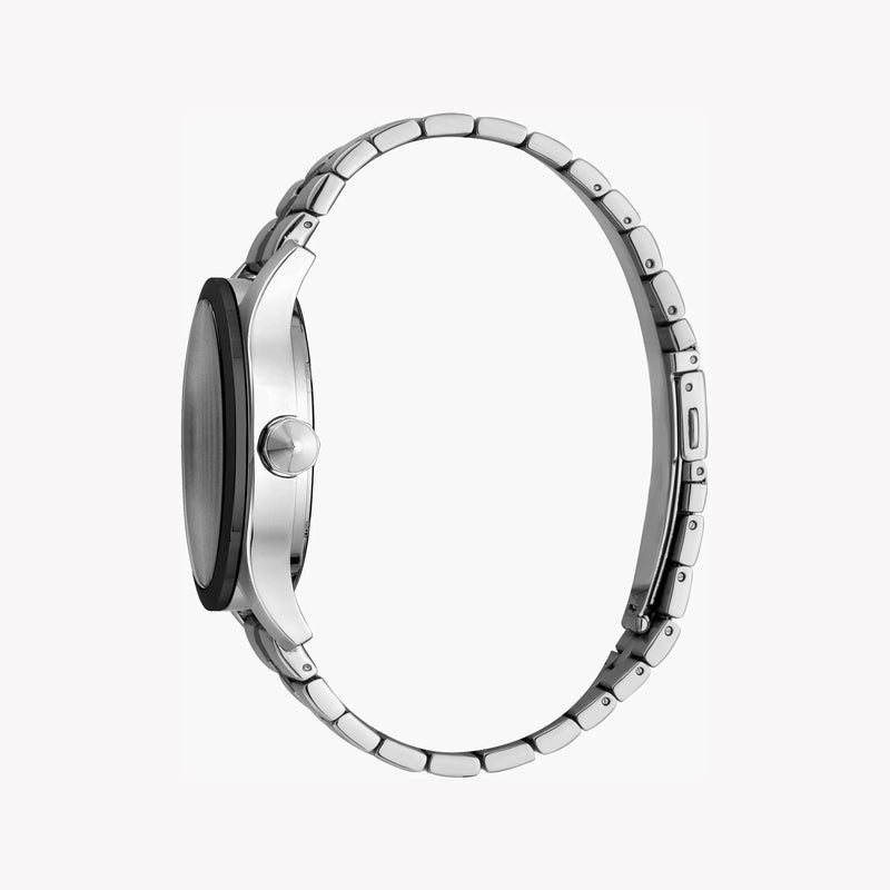 Just Cavalli Men's Silver & Black Watch, Black Dial | Jc1g108m0075 by i-watch