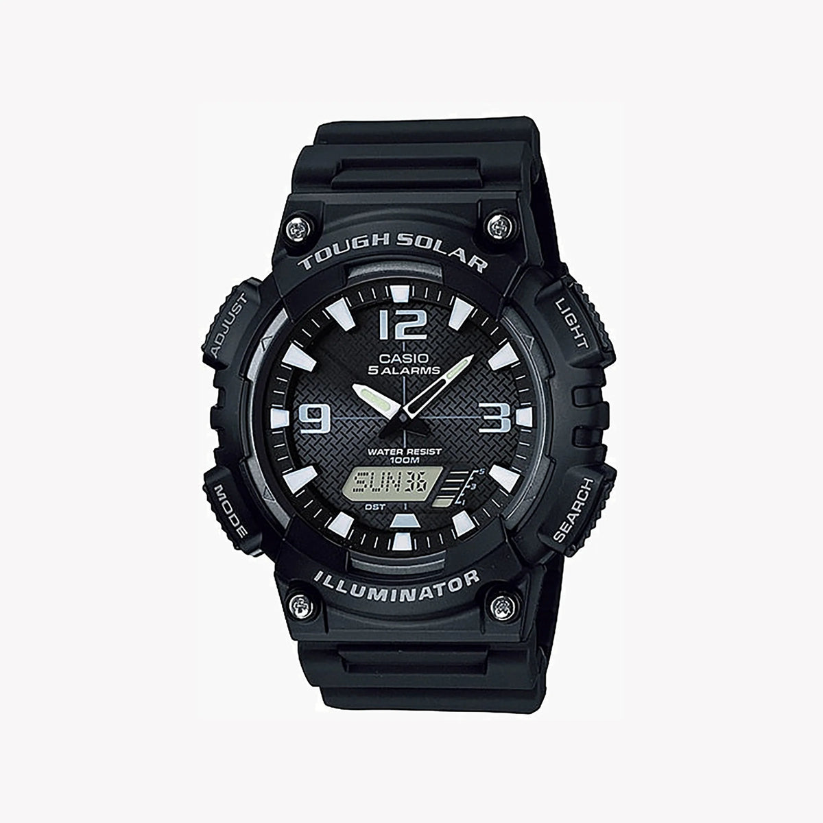Casio Men's Black Resin Watch, Solar Powered | Aq-S810w-1avdf by i-watch