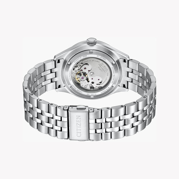 Citizen Nh8390-71l - Elegant Automatic Timepiece With Blue Dial & Stainless Steel Band by i-watch