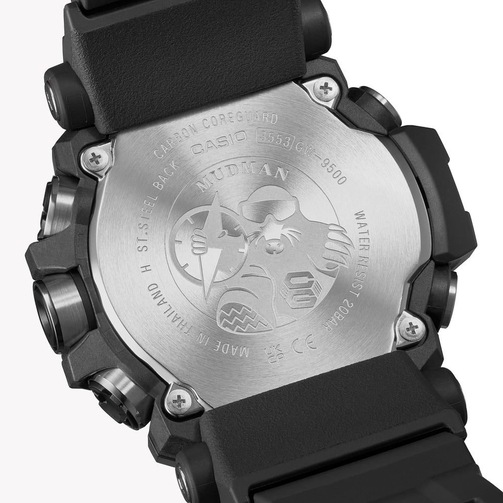 Casio Men's Black Resin Watch, Digital Display | Gw-9500-1er by i-watch