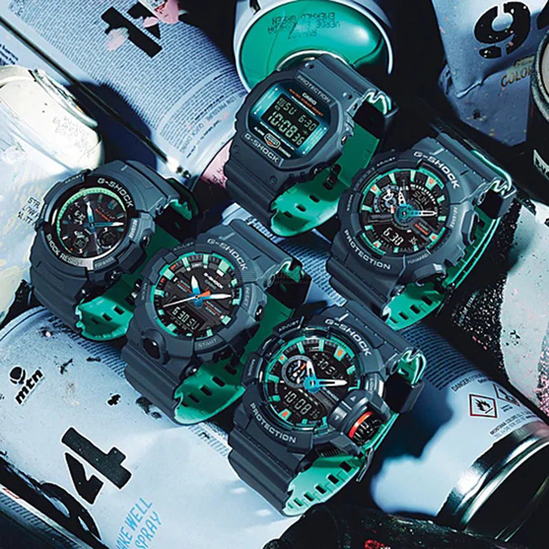 Casio G-Shock Ga-400cc-2adr Bold Sporty Style - Vibrant Blue Timepiece For Adventure-Ready Men by i-watch