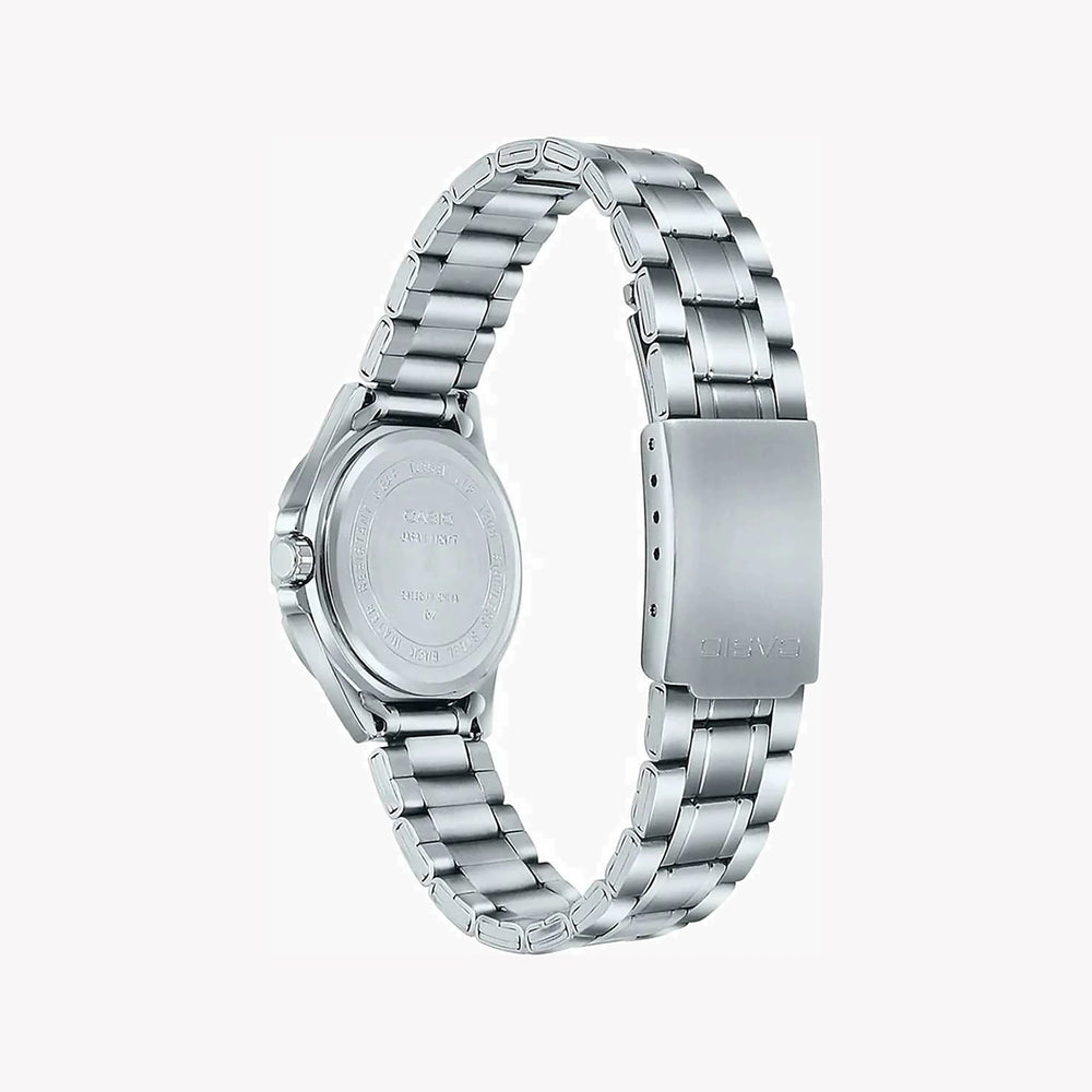 Casio Women's Silver Watch, Beige Dial | Ltp-1308d-9av by i-watch