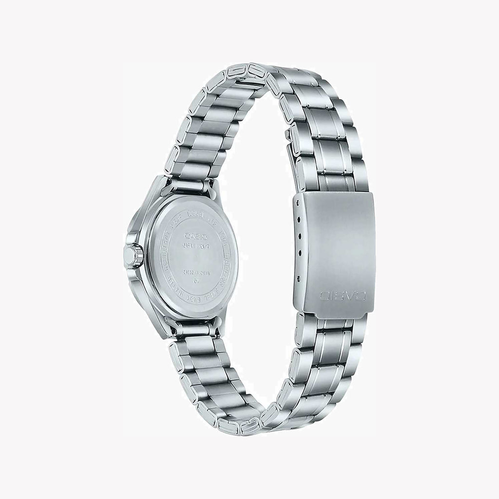 CASIO Women's Watch with Silver Stainless Steel Case and Silver Stainless Steel Band-i-Watch-2