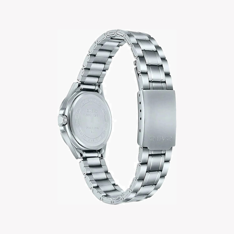 Casio Women's Silver Watch, Beige Dial | Ltp-1308d-9av by i-watch