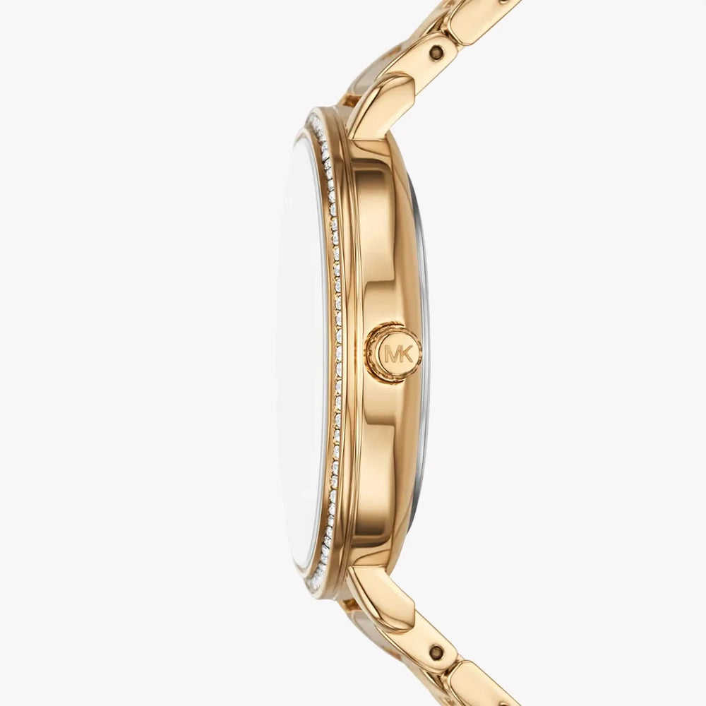 Michael Kors Women's Gold Watch, White Dial | Mk4666 by i-watch