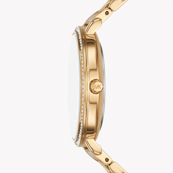 Michael Kors Women's Gold Watch, White Dial | Mk4666 by i-watch