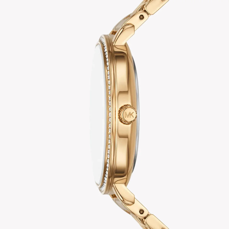 Michael Kors Women's Gold Watch, White Dial | Mk4666 by i-watch