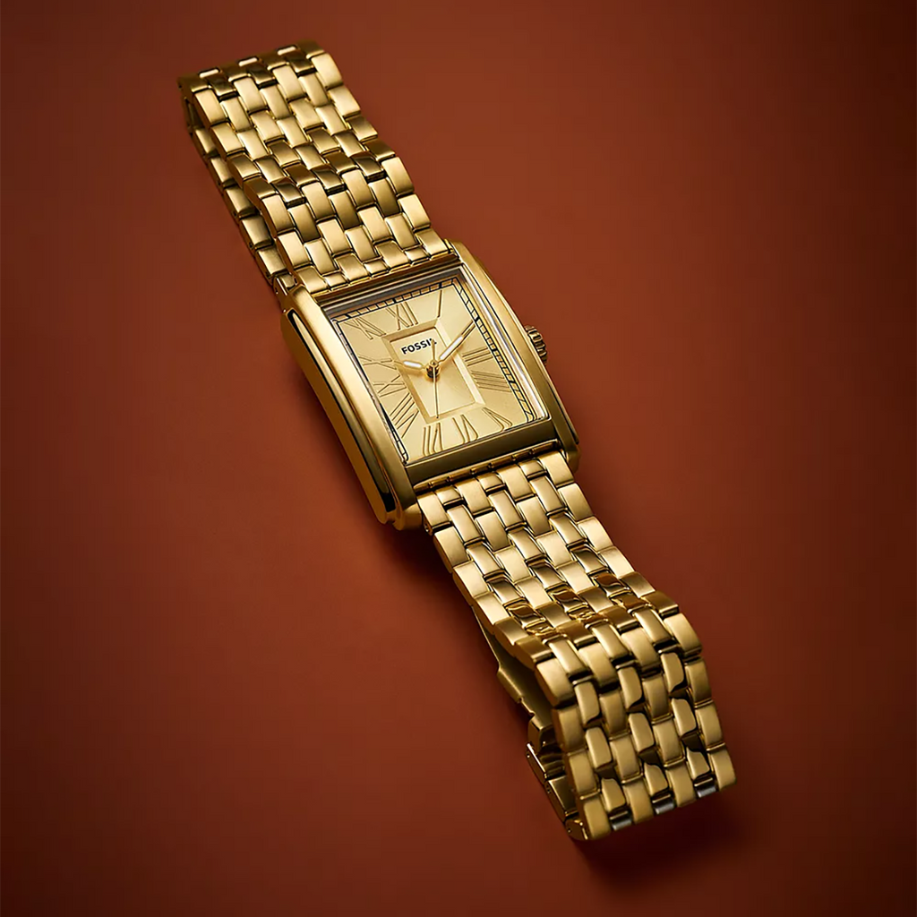 FOSSIL FS6009 ELEGANCE - TIMELESS GOLD STAINLESS STEEL MEN'S WATCH-i-Watch-5