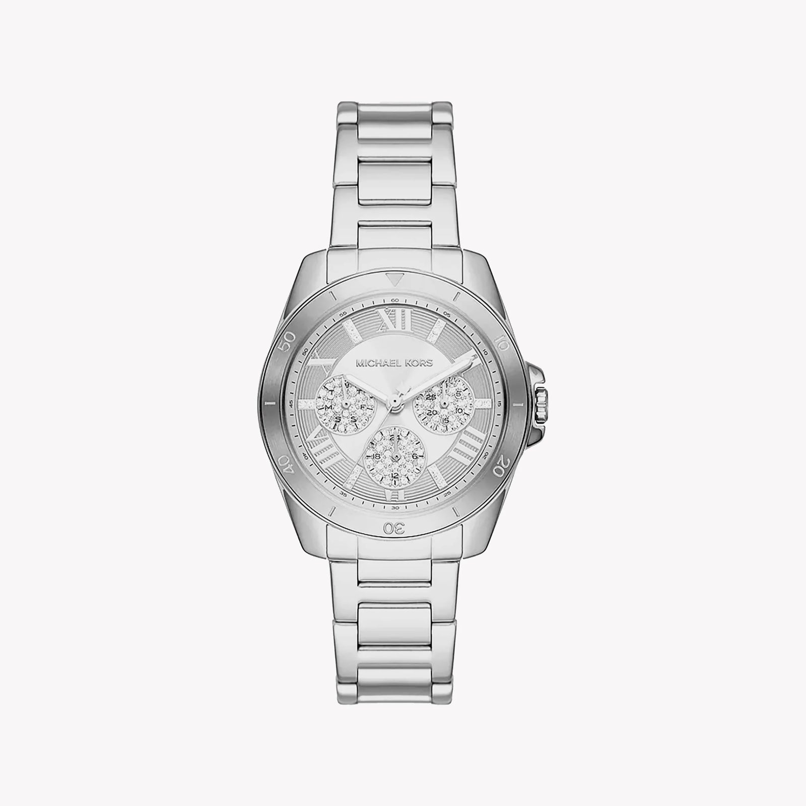 Michael Kors Women's Silver Stainless Steel Watch, Silver Dial | Mk7263 by i-watch