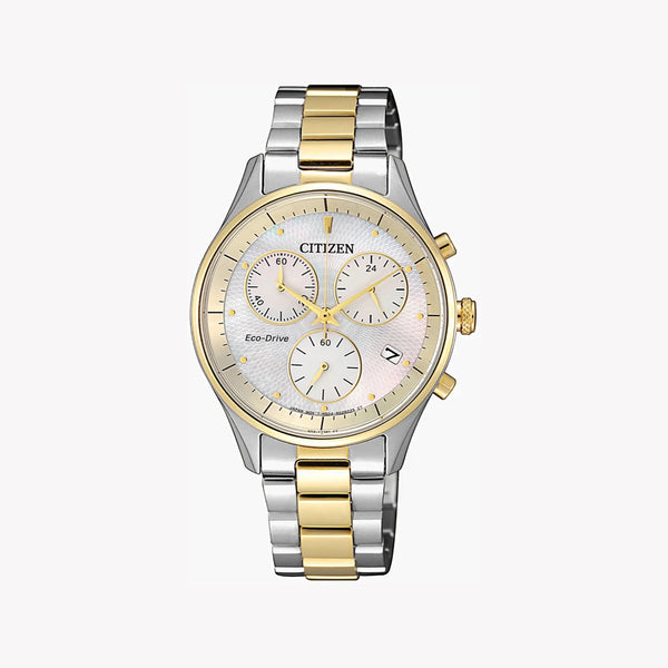 Citizen Fb1444-56d Dynamic Elegance - Women's Eco-Drive Timepiece With Silver & Gold Accents by i-watch