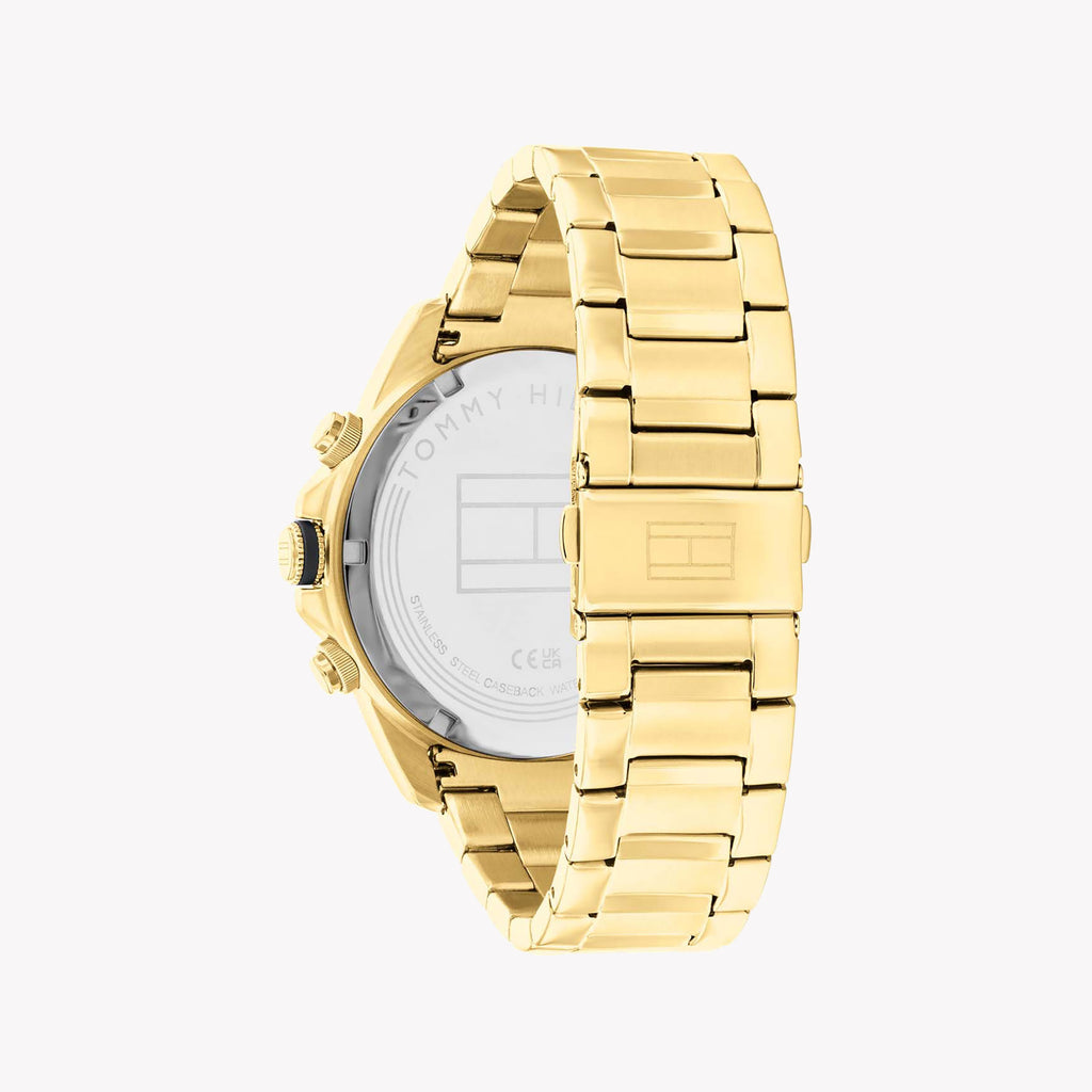 TOMMY HILFIGER GOLDEN GLORY - MEN'S 46MM STAINLESS STEEL TIMEPIECE WITH BOLD DIAL-i-Watch-3