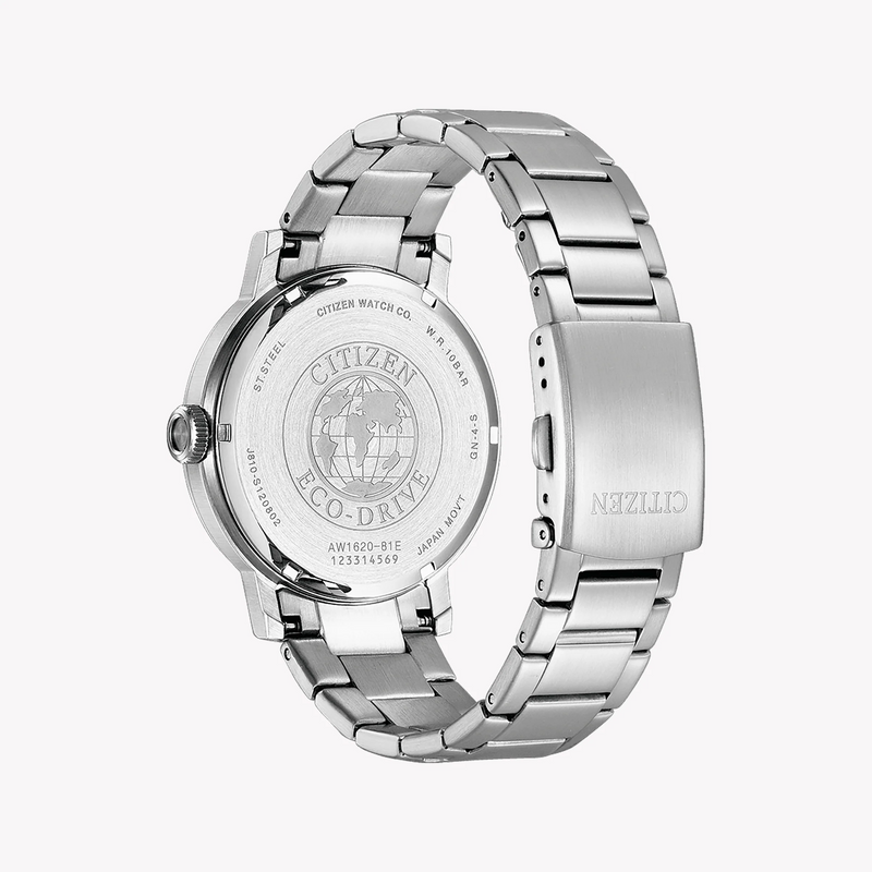 Citizen Eco-Drive Aw1620-81e - Modern Classic Men's Timepiece With Stainless Steel Elegance by i-watch