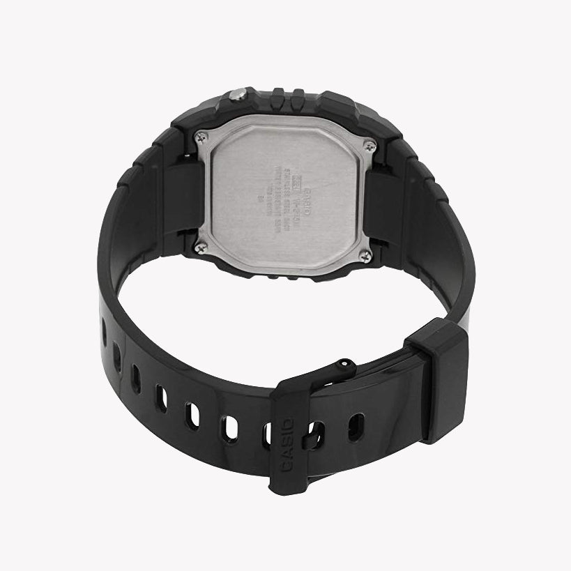 CASIO W-215H-8AVDF ADVENTURE READY - SPORTY BLACK DIGITAL WATCH FOR MEN-i-Watch-2