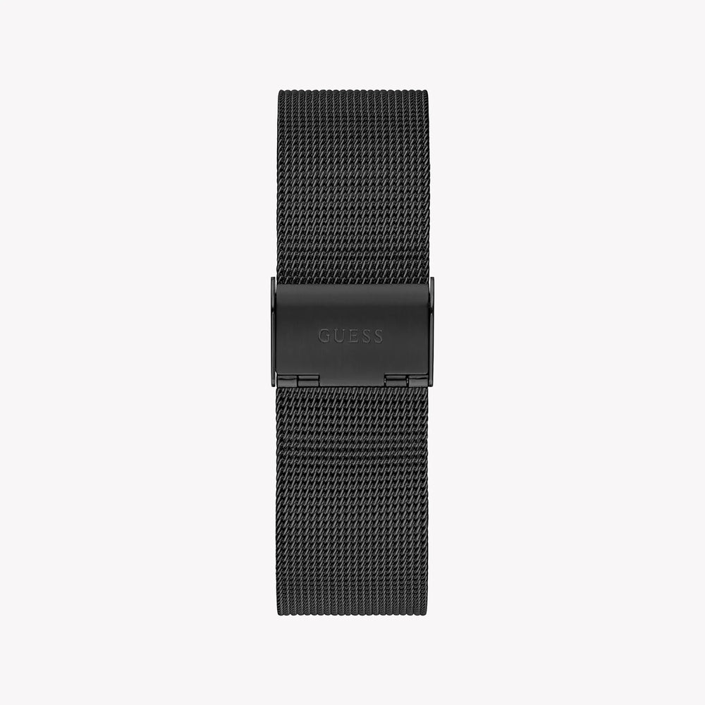 Guess Men's Black Stainless Steel Watch, Black Dial | Gw0336g3 by i-watch