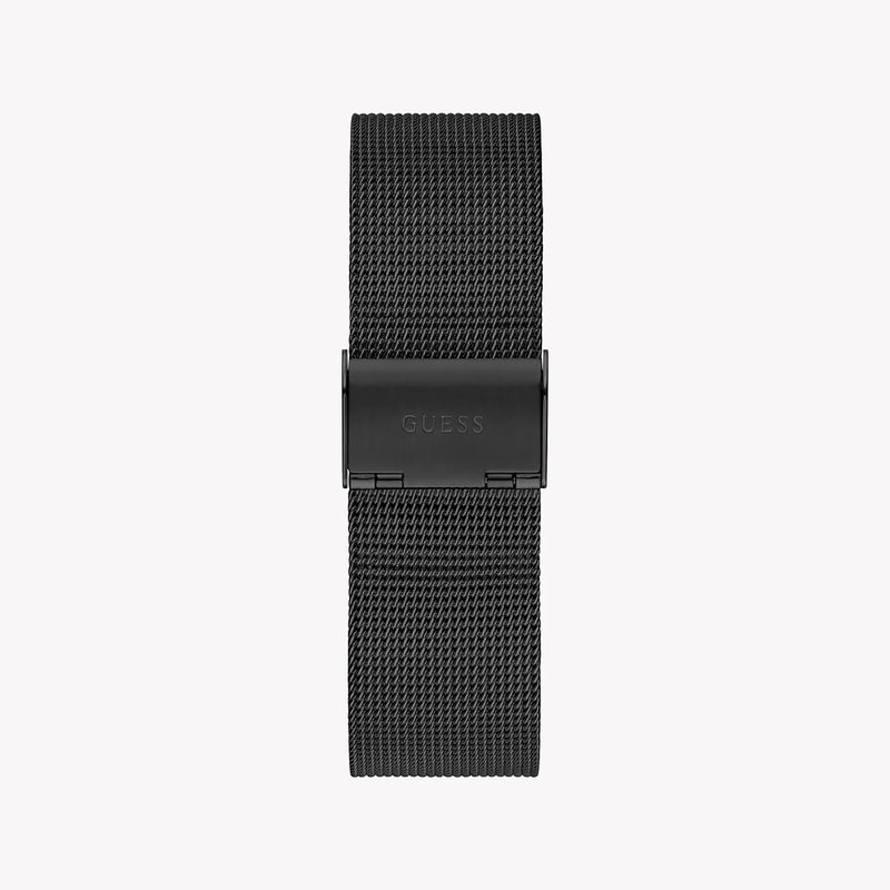 Guess Men's Black Stainless Steel Watch, Black Dial | Gw0336g3 by i-watch