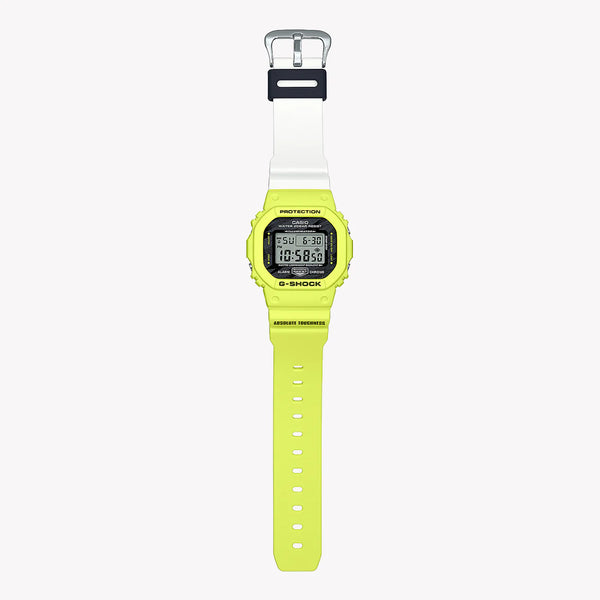 Casio G-Shock Dw-5600tga-9dr Bold Yellow - Men's Shock-Resistant Sport Watch by i-watch